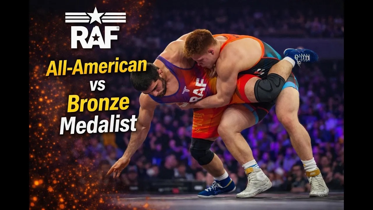 Aeoden Sinclair vs Khidir Saipudinov | Real American Freestyle Wrestling