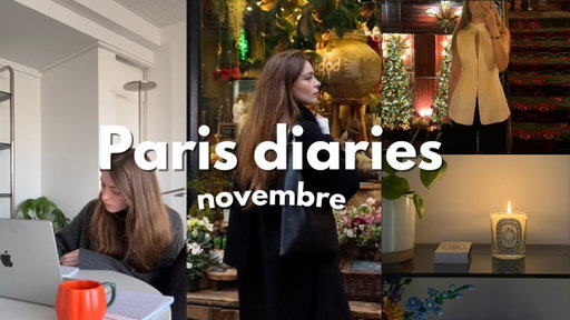 Novembre - organisation en master, haut et avant-première