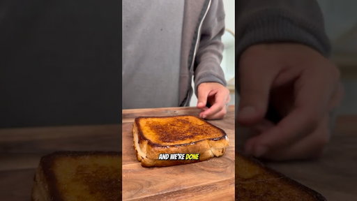 Crème Brûlée Grilled Cheese #cooking #cheesesandwich #recipe #grilledcheese #cremebrulee