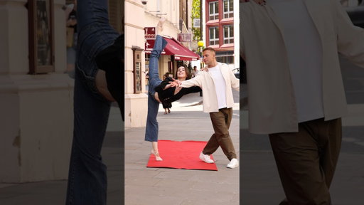 Decided to make the street my stage #ballet #dance #vaganova