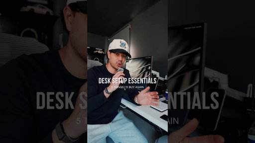 5 Desk Essentials Worth Buying! #desksetup #deskessentials