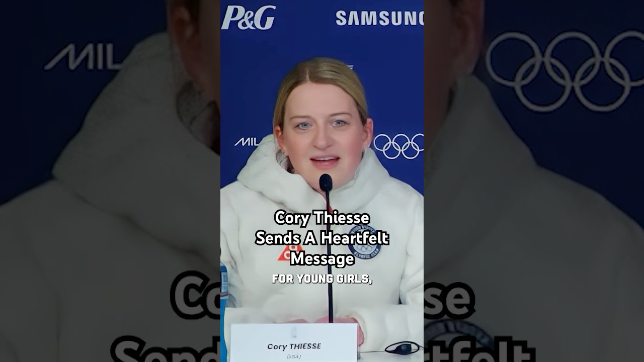 Cory Thiesse Shares A Heartfelt Message