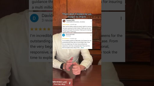 Hard to Trust Lawyers? Let Our Clients Do the Talking