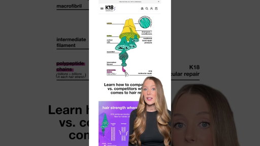 This is why I will never stop using K18… #k18partner #k18results #k18hairflip