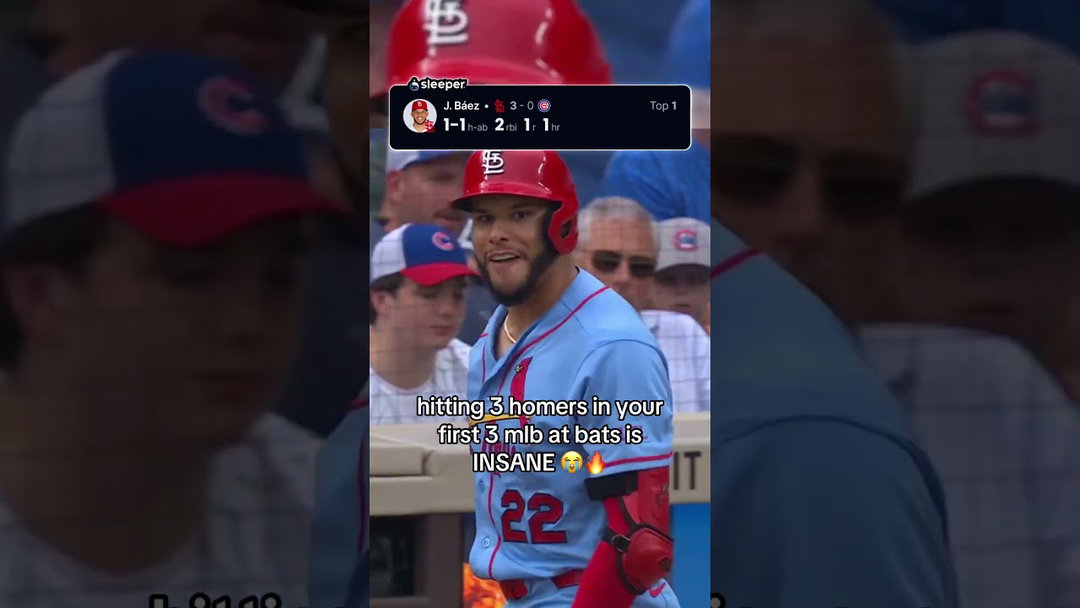 Joshua Baez just had a generational start to a career 😭