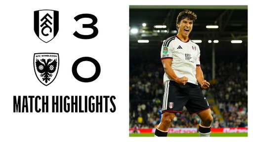 Emile, Rodri and Gonzalo strike as we cruise to victory 😤 | Fulham 3-0 Wimbledon highlights