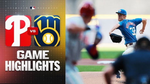 Phillies vs. Brewers Game Highlights (6/12/26) | MLB Highlights