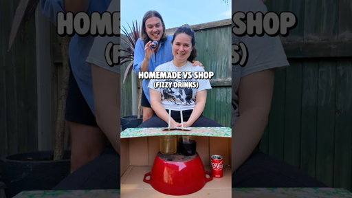 FIZZY DRINKS: homemade vs shop!