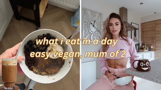WHAT I ATE TODAY | breastfeeding VEGAN mum of 2