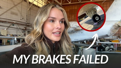 My Brakes Failed in my New Plane 😭 we were stranded ✈️