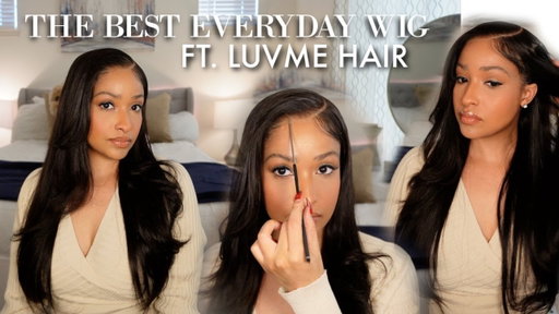 I Found the Best Everyday Wig! Glueless AND Pre-cut! Ft. LuvMe Hair