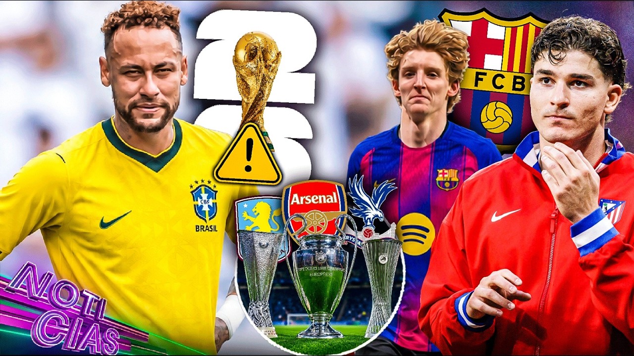 ¡Peligra el Mundial de Neymar! | Premier domina en Europa | Gordon es culé; ¿qué pasa con Julián?