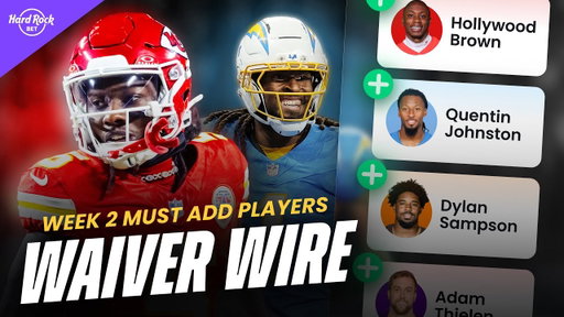 Fantasy Football Waiver Wire Pickups | Must-Have Players to Add (Week 2)