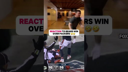 REACTION To Chicago Bears WIN Over Packers! 🤣