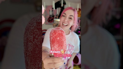 Helado de llave ácida 🍓 #recetaspostres #receta