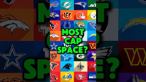 Who has the most cap space in the NFL? #seahawks #nfl