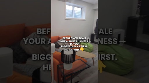 BEFORE YOU SCALE YOUR AIRBNB BUSINESS → FIX YOUR BIGGEST LEAKS FIRST. HERE'S WHY 👇