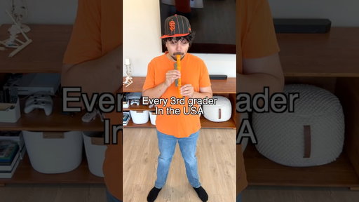 Anyone else play the recorder in the 3rd grade?