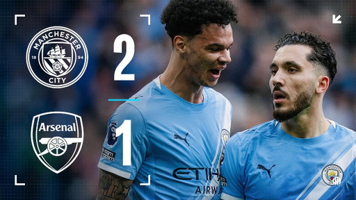 HIGHLIGHTS! Man City 2-1 Arsenal | Haaland fires City to a crucial victory | Premier League