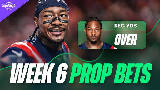 Top 10 NFL Player Props Picks for Week 6 | Prop Bets & TD Scorers (2025)