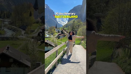 Switzerland 10 Day Itinerary for First Timers! 🇨🇭