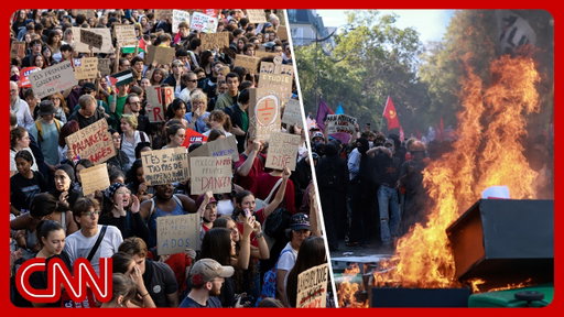 French student loses hand to grenade in unprecedented protests