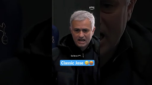 JOSE SAID WHAT?! 😅🤬 He turns 63 today! 🎉 #josemourinho #mourinho #tottenham #spurs #premierleague