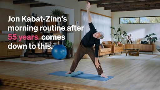 Calming morning yoga with Jon Kabat-Zinn || MasterClass