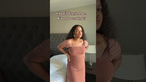ChatGPT was my stylist for this occasion, how did she do? #ai #aistylist #brown #weddingguestoutfit