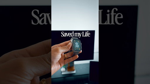 This Apple Watch saved my life.