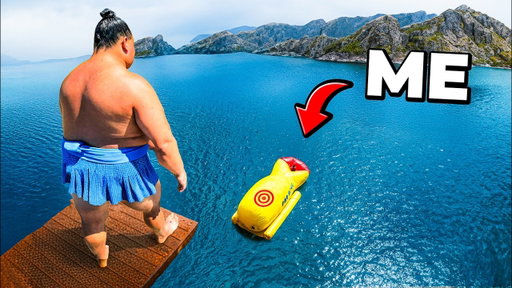 300 Pound Sumo Wrestler vs Blob