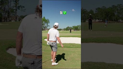 did he just flop putter 😳 #golf #flop #amazing #ytgolf