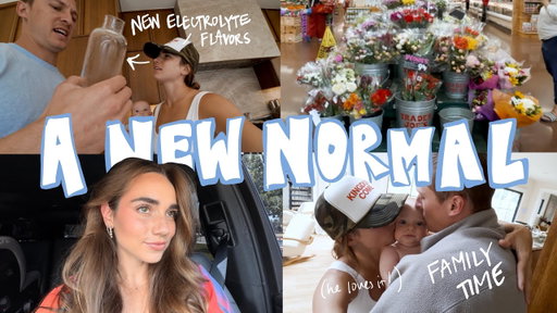 FINDING OUR NEW NORMAL AS A FAMILY | balancing work + a baby, loft renovation, and our routine