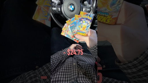 Finding Pokemon Packs IS The Prize… #pokemon