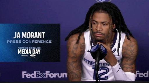 Ja Morant | Memphis Grizzlies 2025 Media Day