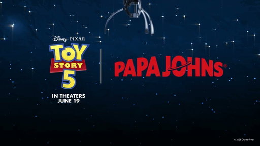 Papa Johns x Toy Story 5