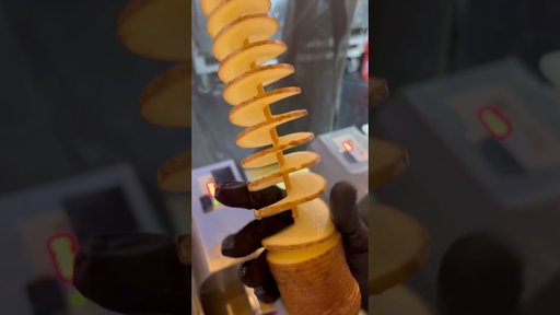 How potato swirls are made #shorts