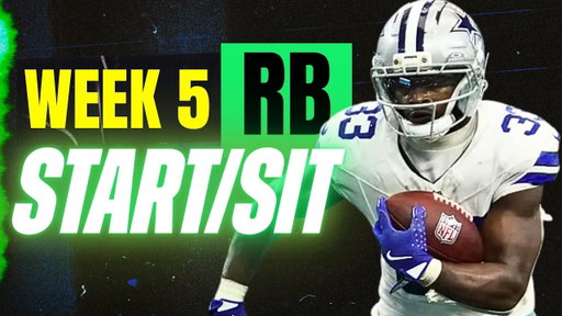 Week 5 RB START/SIT Every Match Up Analysis 🚨 MUST-Play & MUST-Bench Players (2025 Fantasy Football)