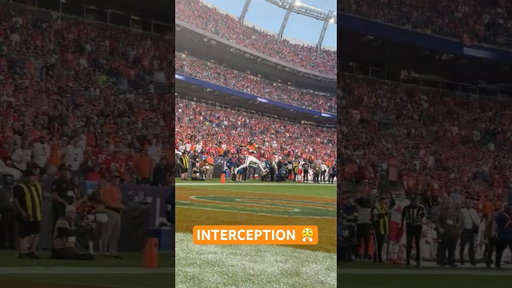 Interception 😤 | 📺: CBS #int #denverbroncos #interception #nfl #football