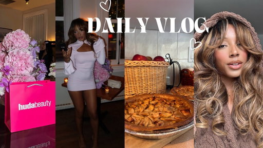 STDWM : FALL VLOG | I’M MOVING!! | EASY APPLE PIE | HUDA BEAUTY DINNER & MORE! 🍂🥧
