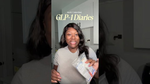 WEEK 1 - INJECTION DAY | GLP-1 Journey | Tirzepatide | weight loss journey # #weighloss #glp1