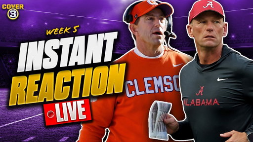 WEEK 5 INSTANT REACTION: Alabama-Mississippi State, Miami-Clemson, Florida-Missouri & MORE!