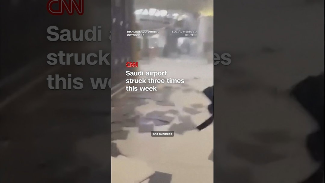 Saudi airport struck three times this week
