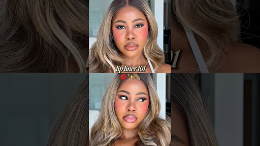 How to line your lips 101 - 2 ways to apply your lip combo #lipliner #lipcombo #makeupforwoc #makeup
