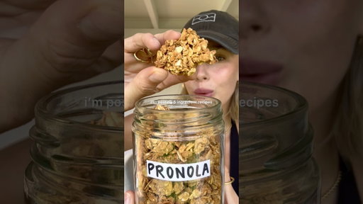 Pronola - Recipe live on my website, link in bio #granola #highprotein #breakfast