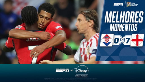 INGLATERRA APLICA GOLEADA HISTÓRICA NA CROÁCIA NA NATIONS LEAGUE | MELHORES MOMENTOS