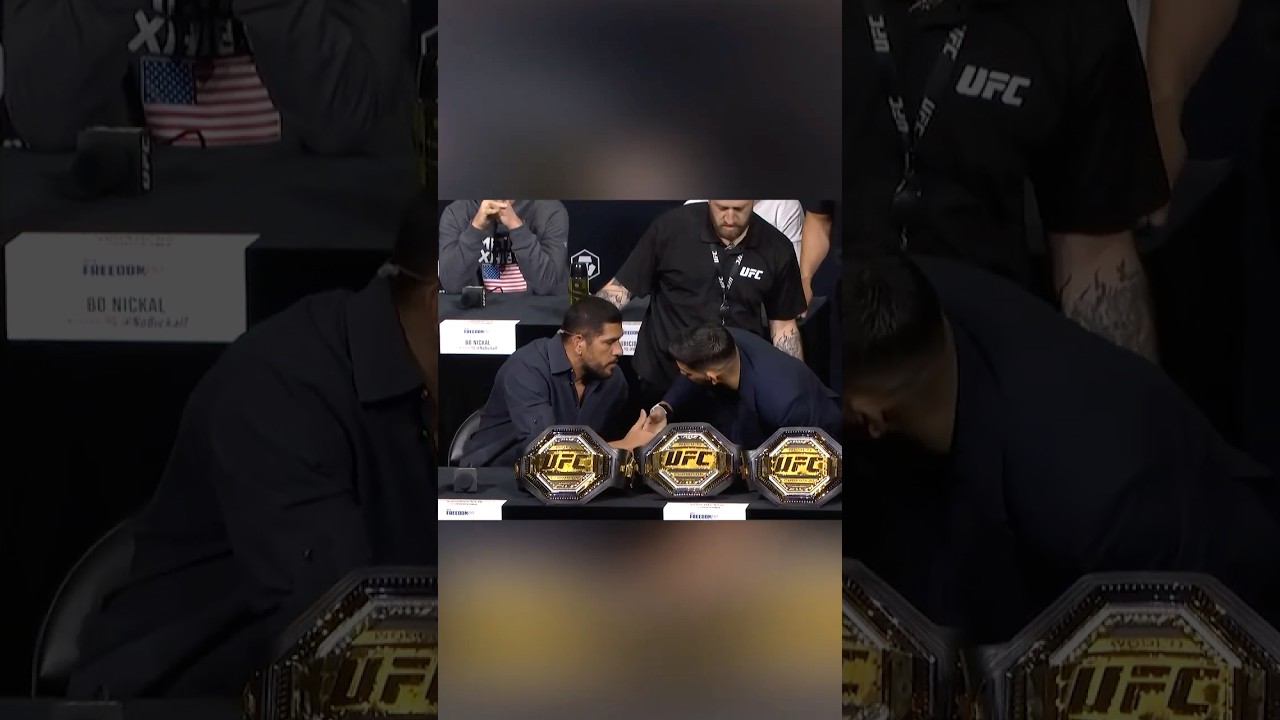 Alex Poatan e Ilia Topuria rebateram algumas provocações de Josh Hokit 🤝 #UFCWhiteHouse