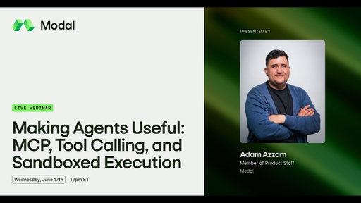 Making Agents Useful: MCP, Tool Calling, and Sandboxed Execution
