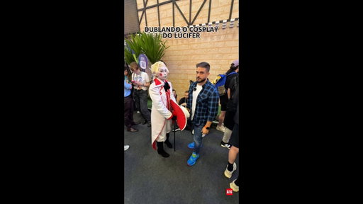 Lúcifer encontrou sua voz #HazbinHotel #PrimeVideoNaCCXP25