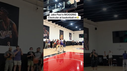 Jake Paul vs Clavicular basketball game is WILD 🤯